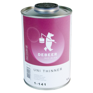 DeBeer Uni Thinner i gruppen Lackering / Lackering / Thinner - Frtunning hos Tipro Bil & Lackprodukter AB (1-1411r)