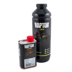 Raptor Black 0,95L Kit i gruppen Lackering / Lackering / Skyddsfrg hos Tipro Bil & Lackprodukter AB (RLB-S1)