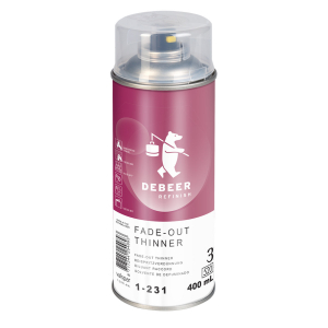DeBeer Fade out Thinner 400ml i gruppen Spray / Spray / Skarvthinner hos Tipro Bil & Lackprodukter AB (1-231)