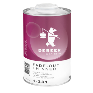 DeBeer Fade out Thinner1L i gruppen Lackering / Lackering / Thinner - Frtunning hos Tipro Bil & Lackprodukter AB (1-2311)