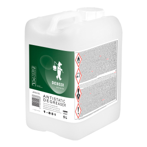 DeBeer Antistatiskt tvättmedel för plast 5L i gruppen Lackering / Lackering / Thinner - Förtunning hos Tipro Bil & Lackprodukter AB (1-8515)