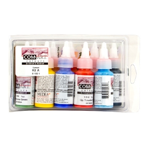 Com-Art Colours Opaque Kit A i gruppen Lackering / Airbrush / Airbrushfrg hos Tipro Bil & Lackprodukter AB (8-100-1)
