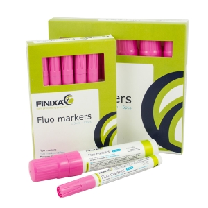 Finixa Fluo markers Rosa i gruppen Verktyg / Utrustning / Penslar / Markrer & Pennor hos Tipro Bil & Lackprodukter AB (MAR22r)