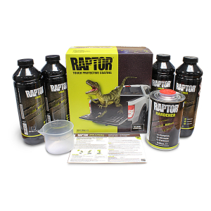 Raptor Black 3,79L Kit i gruppen Lackering / Lackering / Skyddsfrg hos Tipro Bil & Lackprodukter AB (RLB-S4)