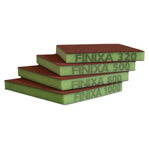 Finixa Sharp Foam Pad 120x98x13mm i gruppen Frarbete / Slipmaterial / Handslip hos Tipro Bil & Lackprodukter AB (SFPr)