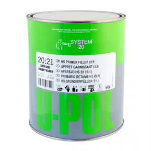 U-POL UHS Rapid Primer 5:1 3L i gruppen Lackering / Lackering / Grundmaterial hos Tipro Bil & Lackprodukter AB (UP2021r)