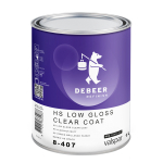 DeBeer HS Low Gloss Clear 1L